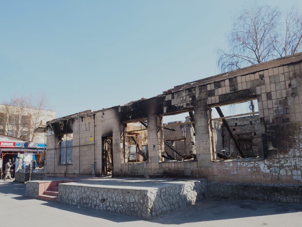 Makariv Mayor Vadym Tokar recalls the Russian occupation and his fellow citizens' ordeal. "I just feel hate for Russians," he tells the Kyiv Independent. (Alexander Query)