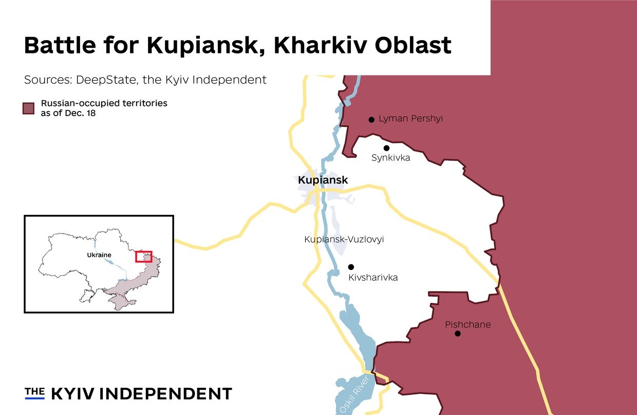 Battle for Kupiansk, Kharkiv Oblast. 