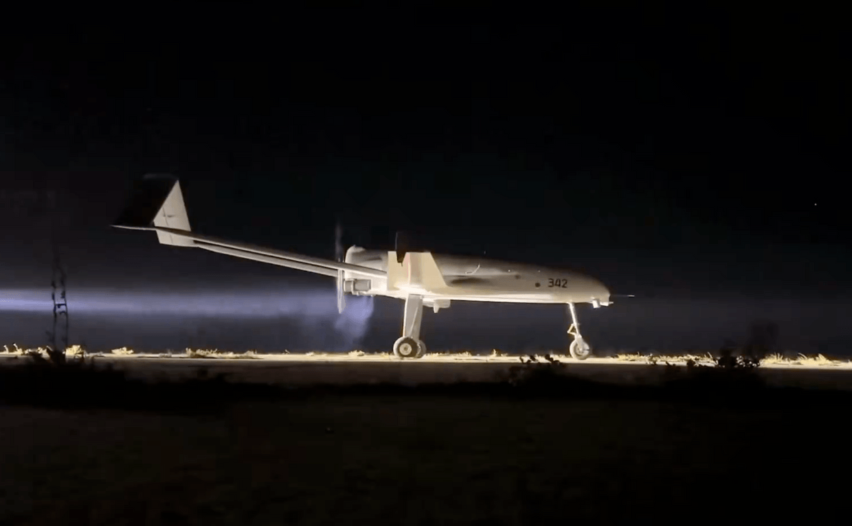 Screenshot from a video allegedly showing the launch of AN-196 Lyuty. 