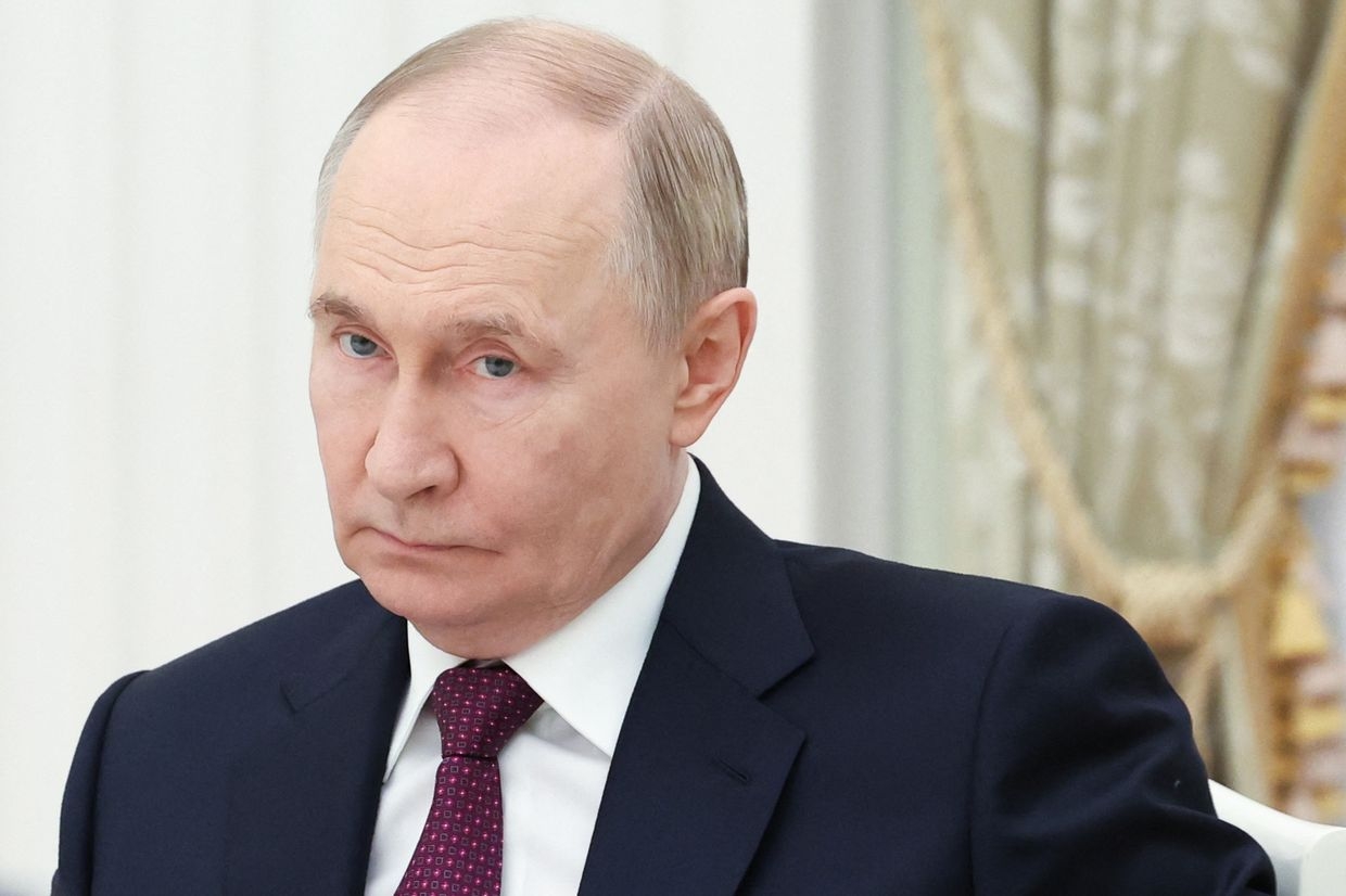Russia’s President Vladimir Putin meets with Iran’s foreign minister at the Kremlin in Moscow, Russia, on June 23, 2025.