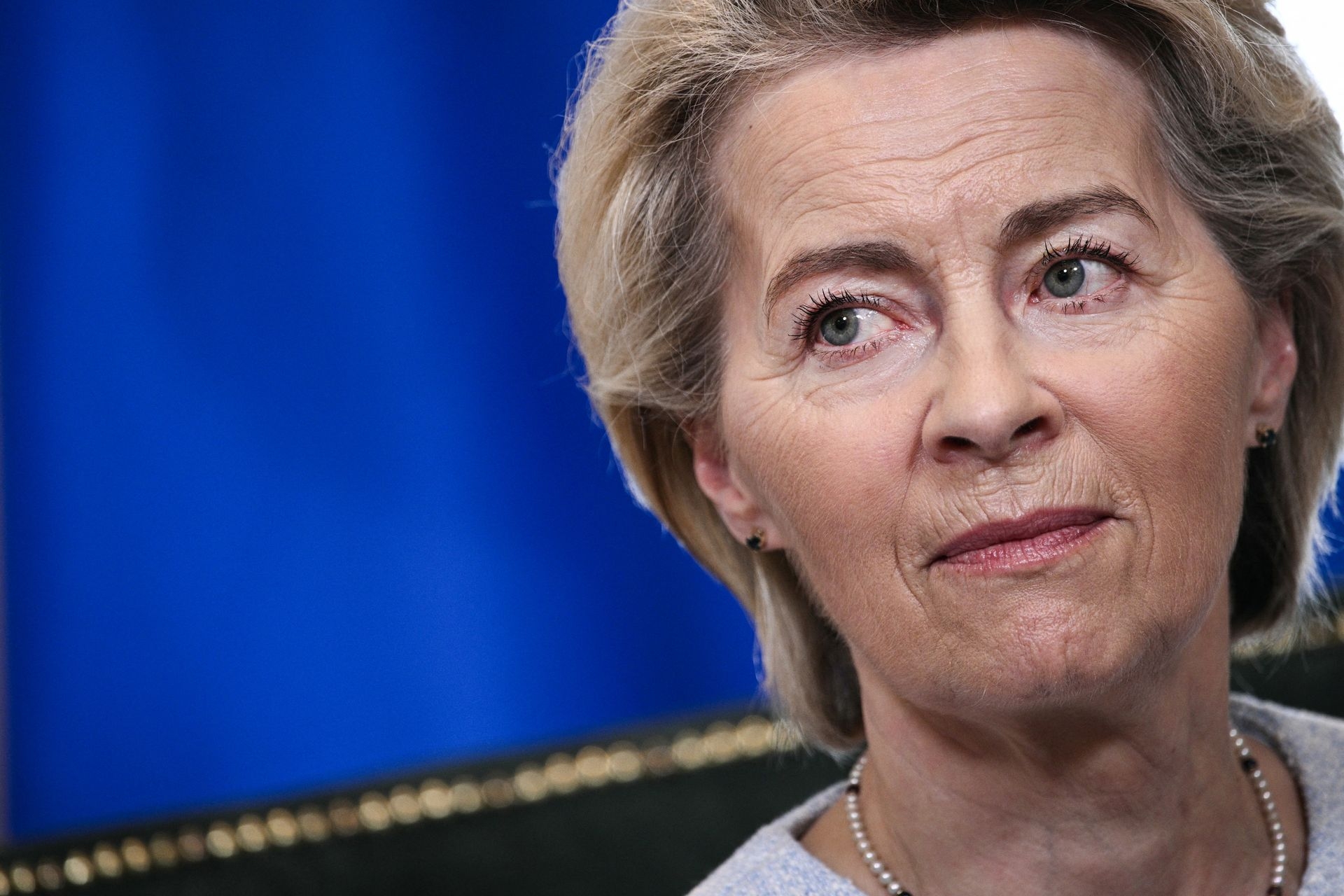 European Commission President Ursula von der Leyen in Turnberry, Scotland, on July 27, 2025. 
