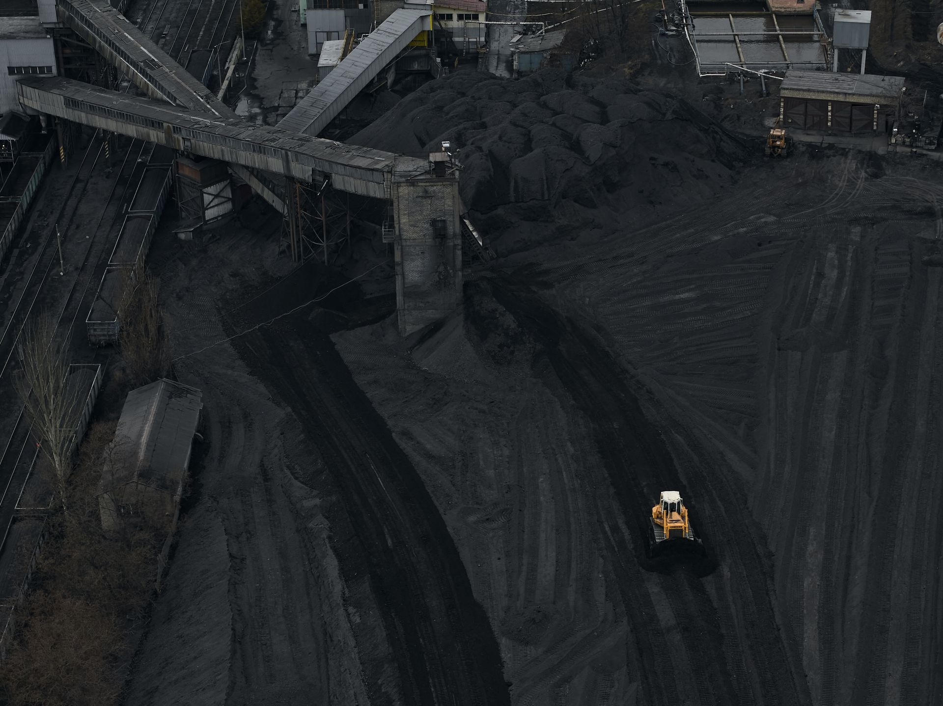 “Heroes of Space” coal mine in Pavlohrad, Dnipropetrovsk Oblast, Ukraine, on March 4, 2025. 