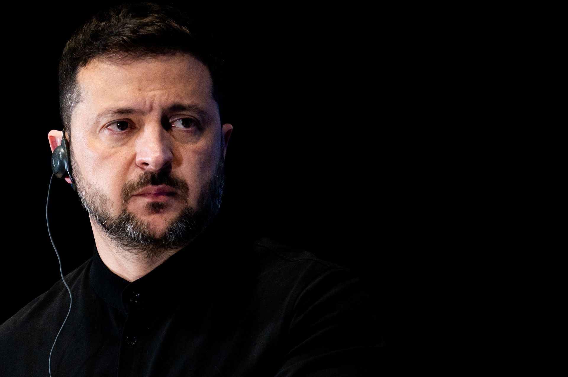 President Volodymyr Zelenskyy in Rome, Italy, on July 10, 2025.