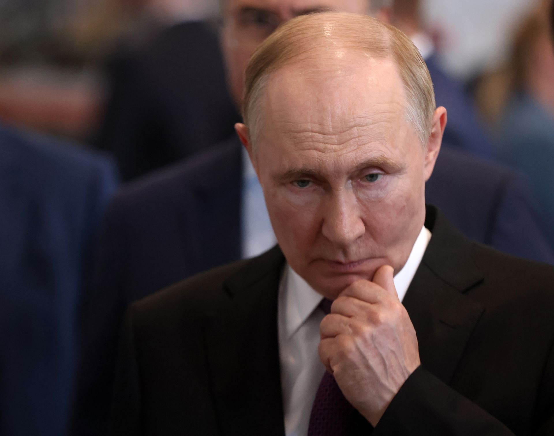 Russian President Vladimir Putin in Saint Petersburg, Russia, on July 27, 2025. 