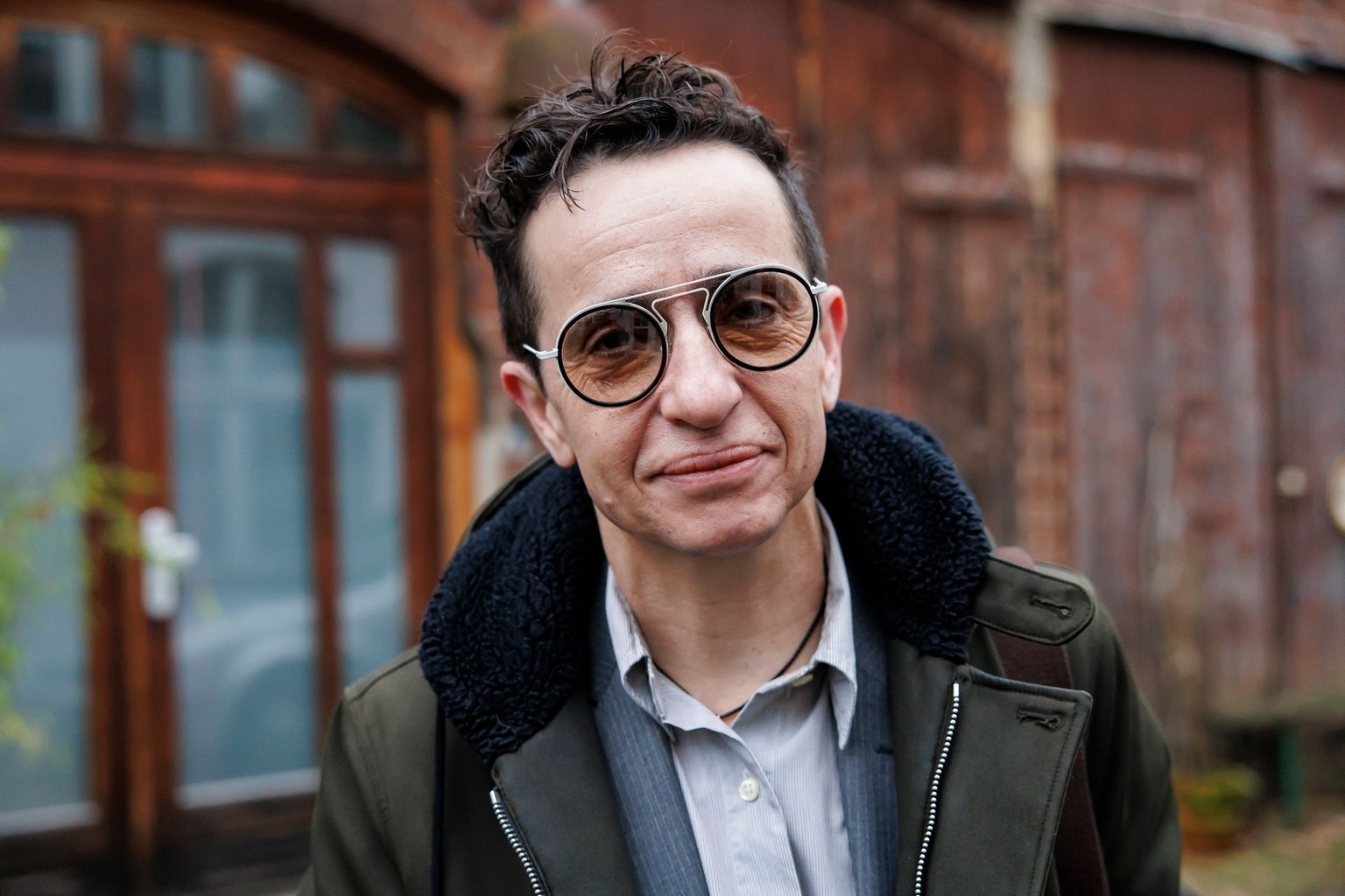 Russian journalist Masha Gessen at the award ceremony for the Hannah Arendt Prize for Political Thinking in Bremen, Germany, on Dec. 16, 2023. 