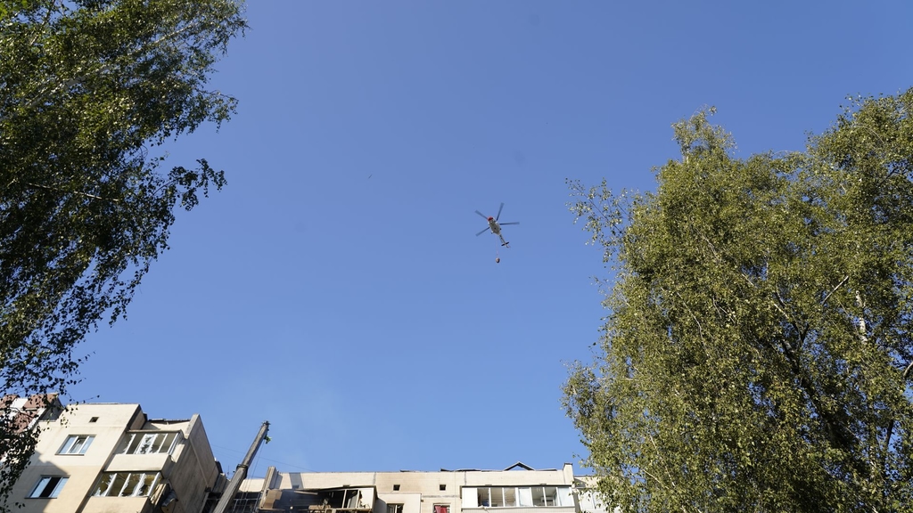 Record Russian drone, missile attack kills at least 5, injures 44 ...