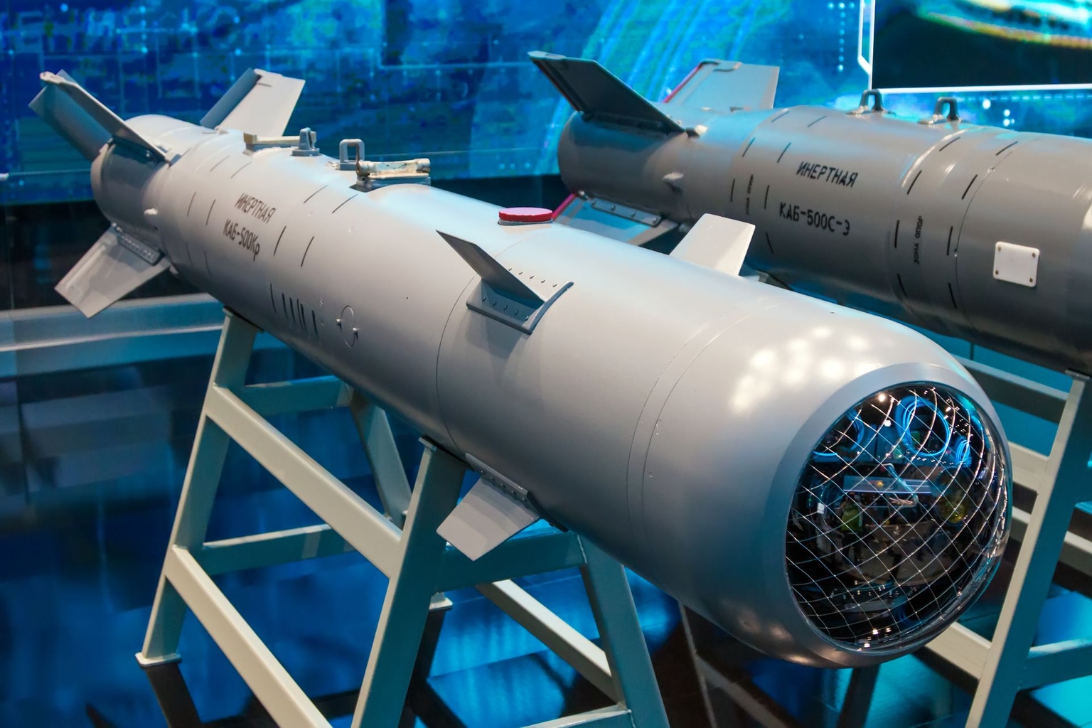 КАB-500 displayed at the Army-2022 forum in Moscow, Russia, in August 2022. 