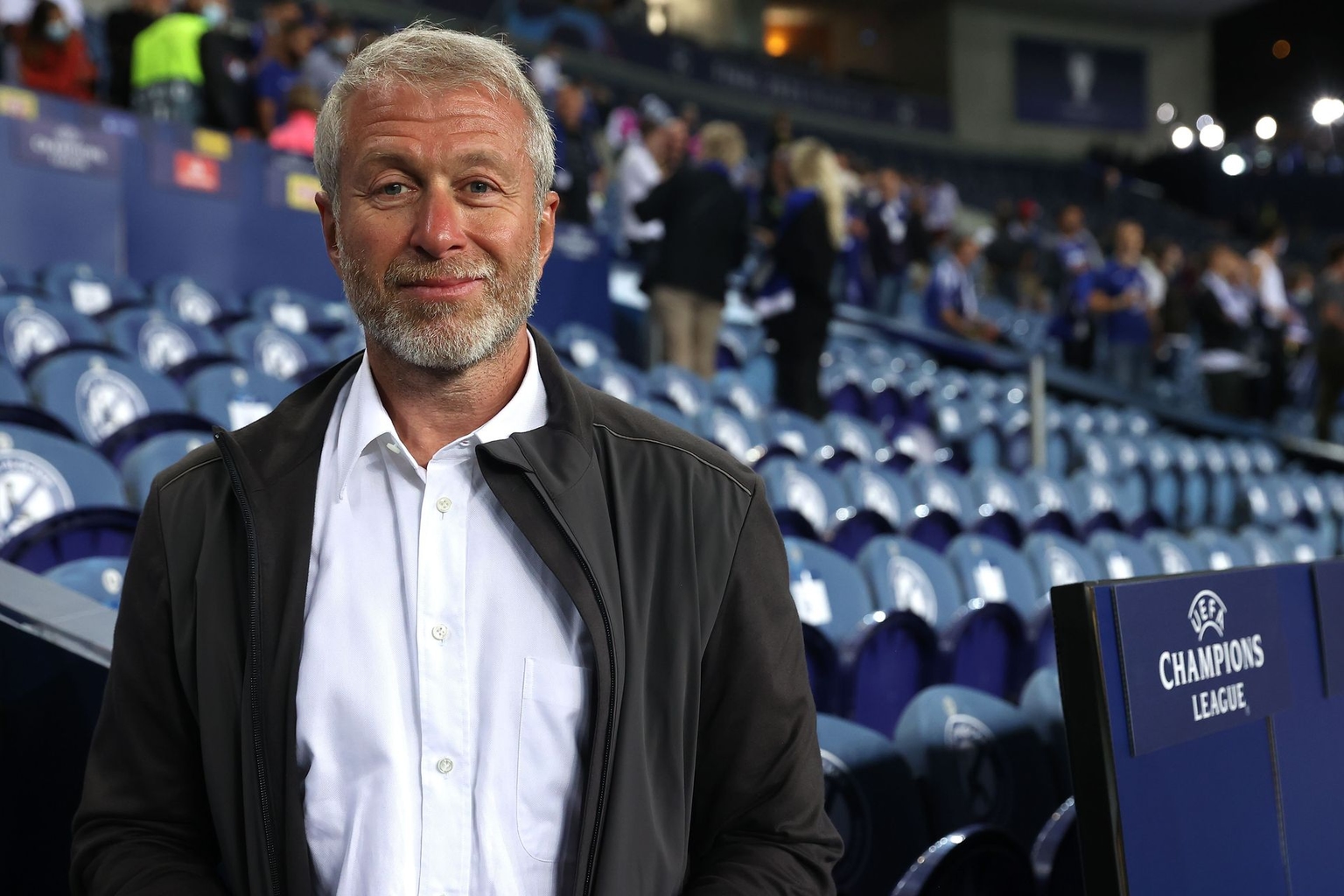 Russian oligarch Roman Abramovich in Porto, Portugal, on May 29, 2021.