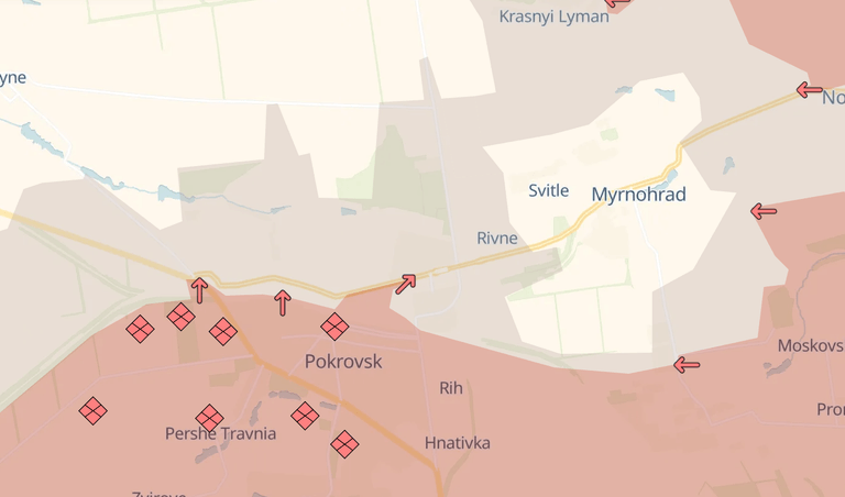 Russian forces deploy additional reserves near Pokrovsk, Myrnohrad in ...
