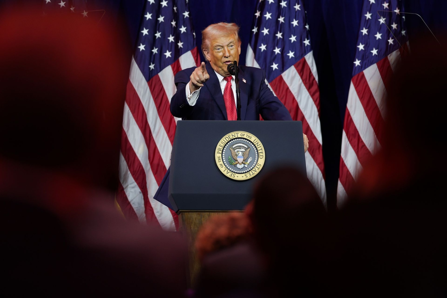 U.S. President Donald Trump in Washington, DC, U.S. on Jan. 6, 2026. 
