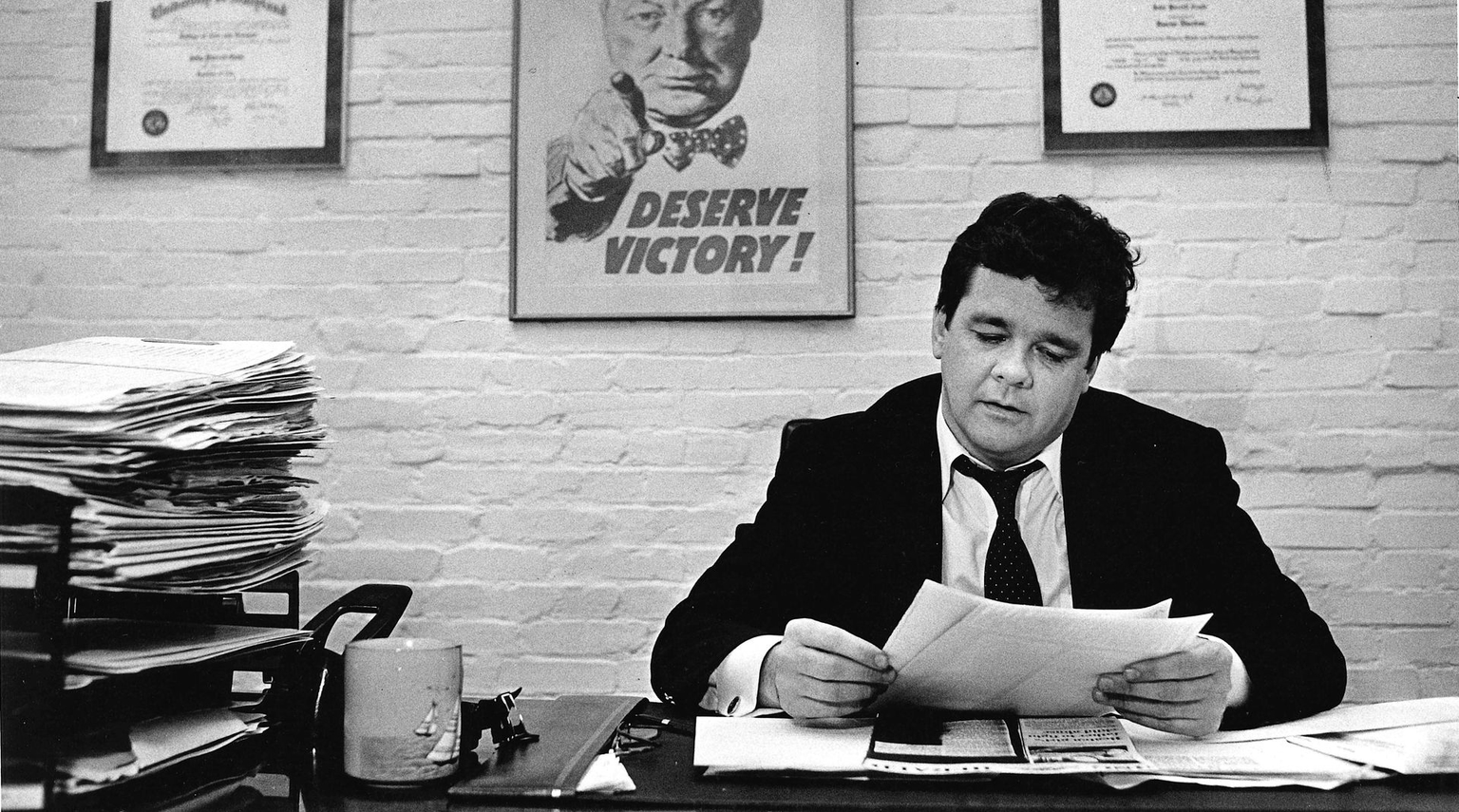 John P. Coale in Washington, D.C., U.S. on Feb. 12, 1987. 