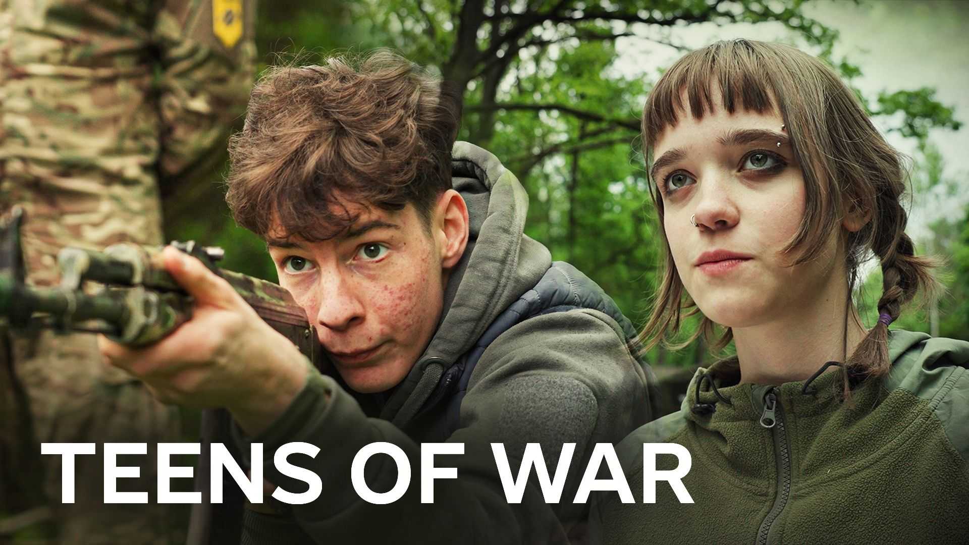 How Ukrainian teens are training for war