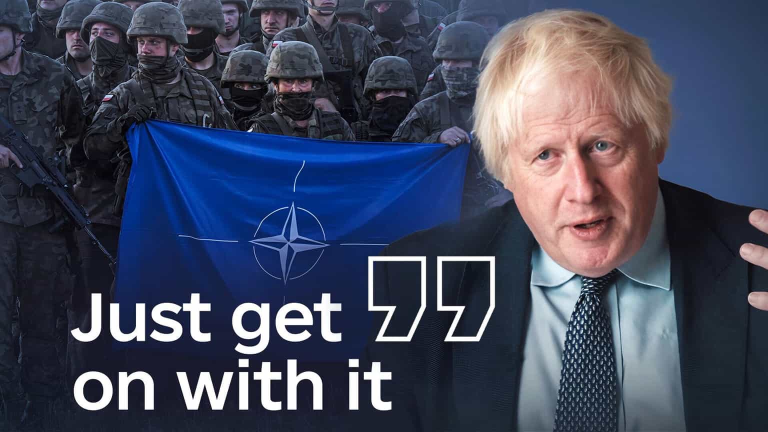Exclusive: Boris Johnson calls for NATO troops in Ukraine