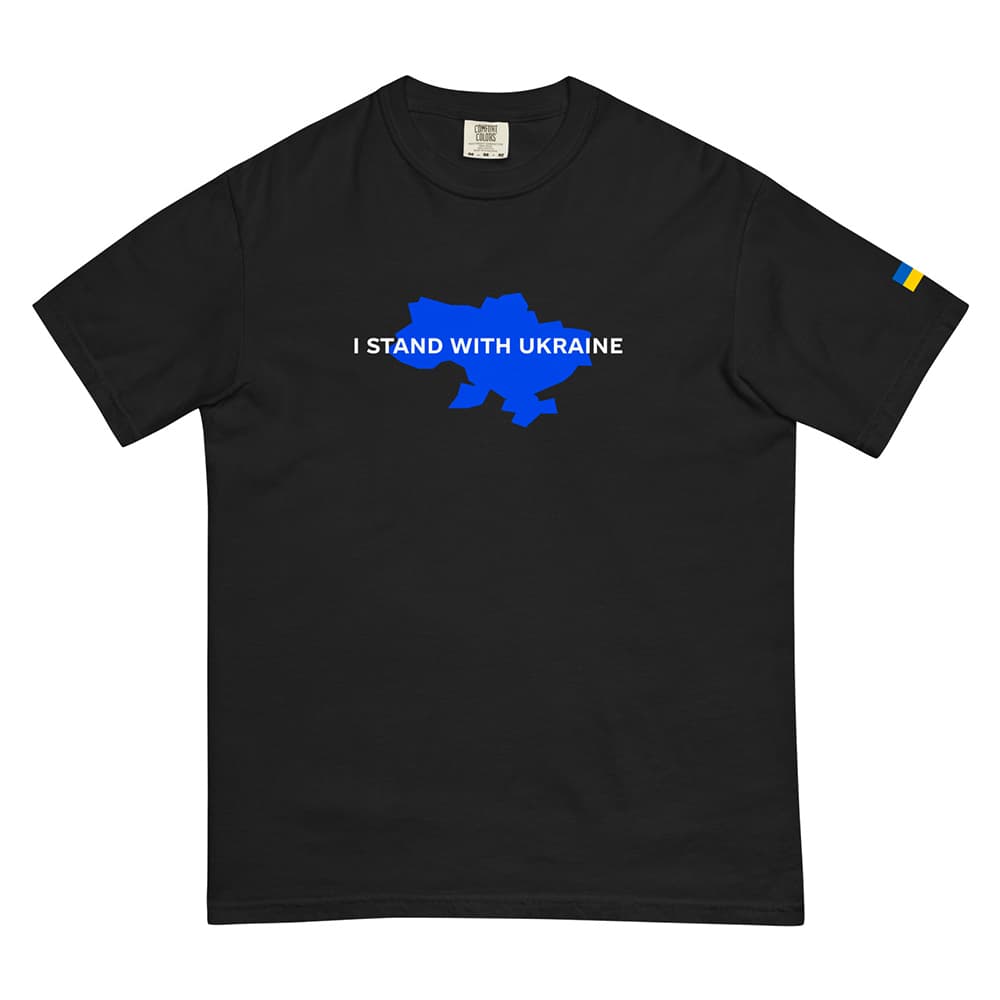 I Stand With Ukraine T shirt Kyiv Independent merch