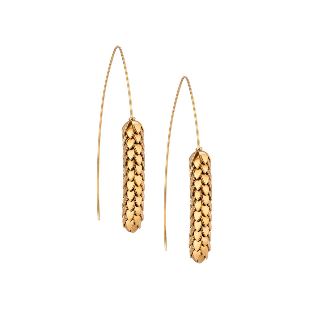 Kolosinnia earrings by Ukrainian brand Yuval Studios