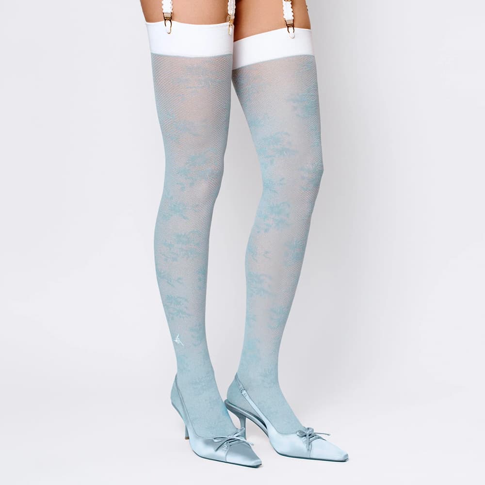 Lace stockings by Ukrainian brand Shur Shur