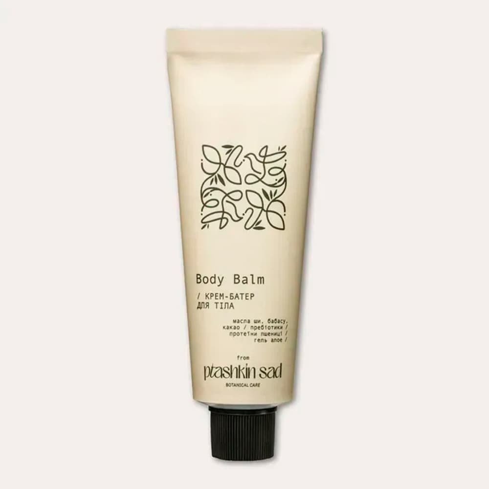 Nourishing body butter by Ukrainian brand Ptashkin Sad