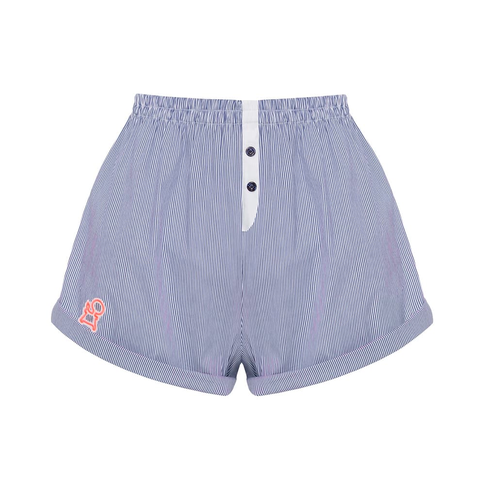 Striped cotton shorts by Not Your Fault