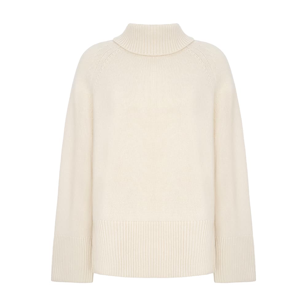 Wool turtleneck sweater by Ukrainian brand Hukh