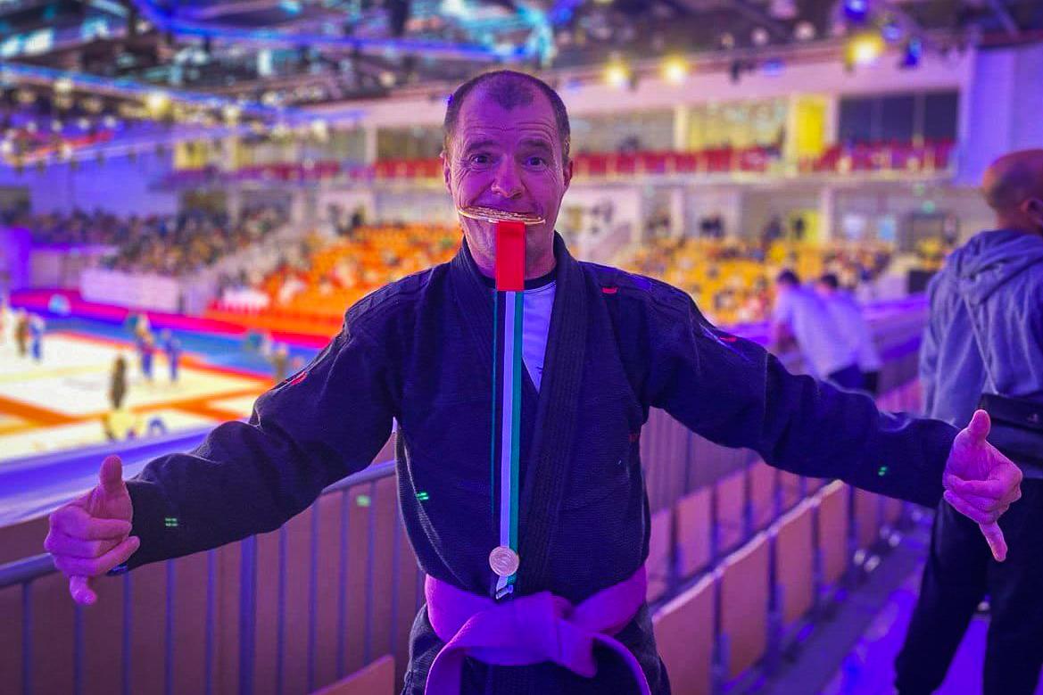 Ukrainian school janitor becomes jiu-jitsu world champion