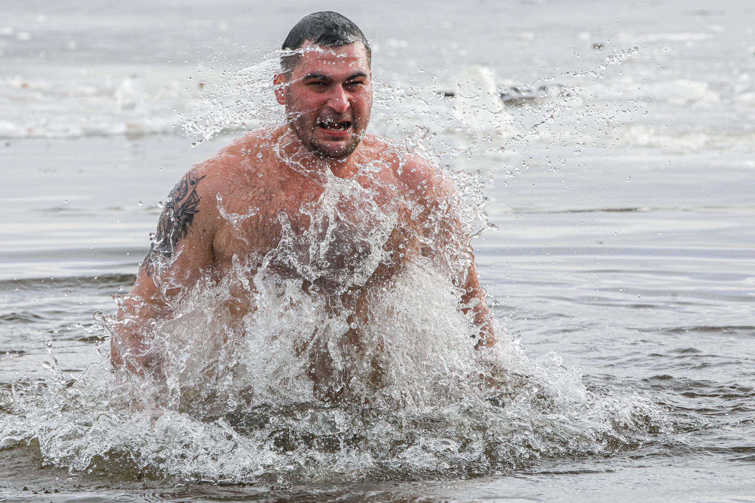 Victor Tregubov: Plunging into icy water on Epiphany isn’t an old Ukrainian tradition. It’s Russian