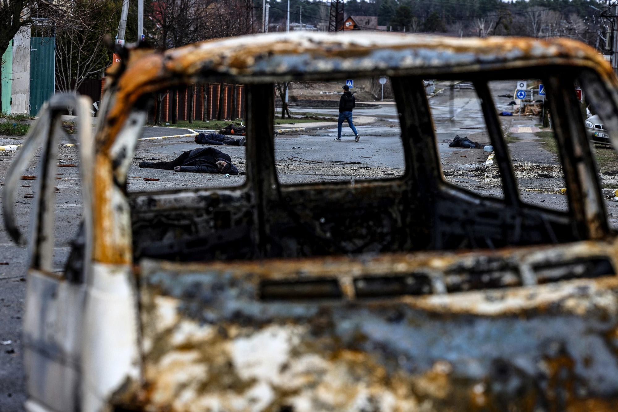 Ukrainian law enforcers search for collaborators who helped Russians