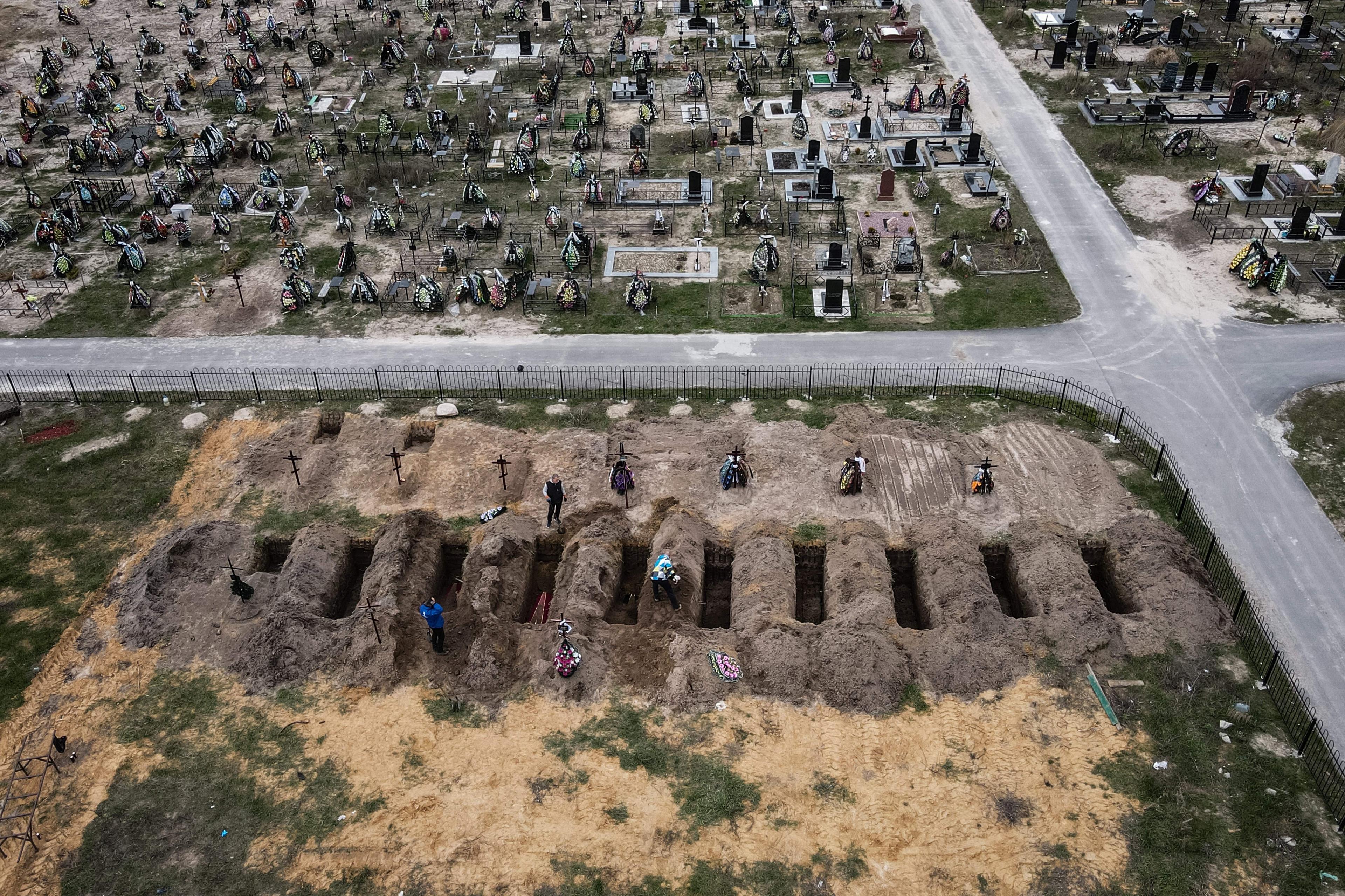 Shmyhal: Bucha could be a trial site for 'Russian war criminals'