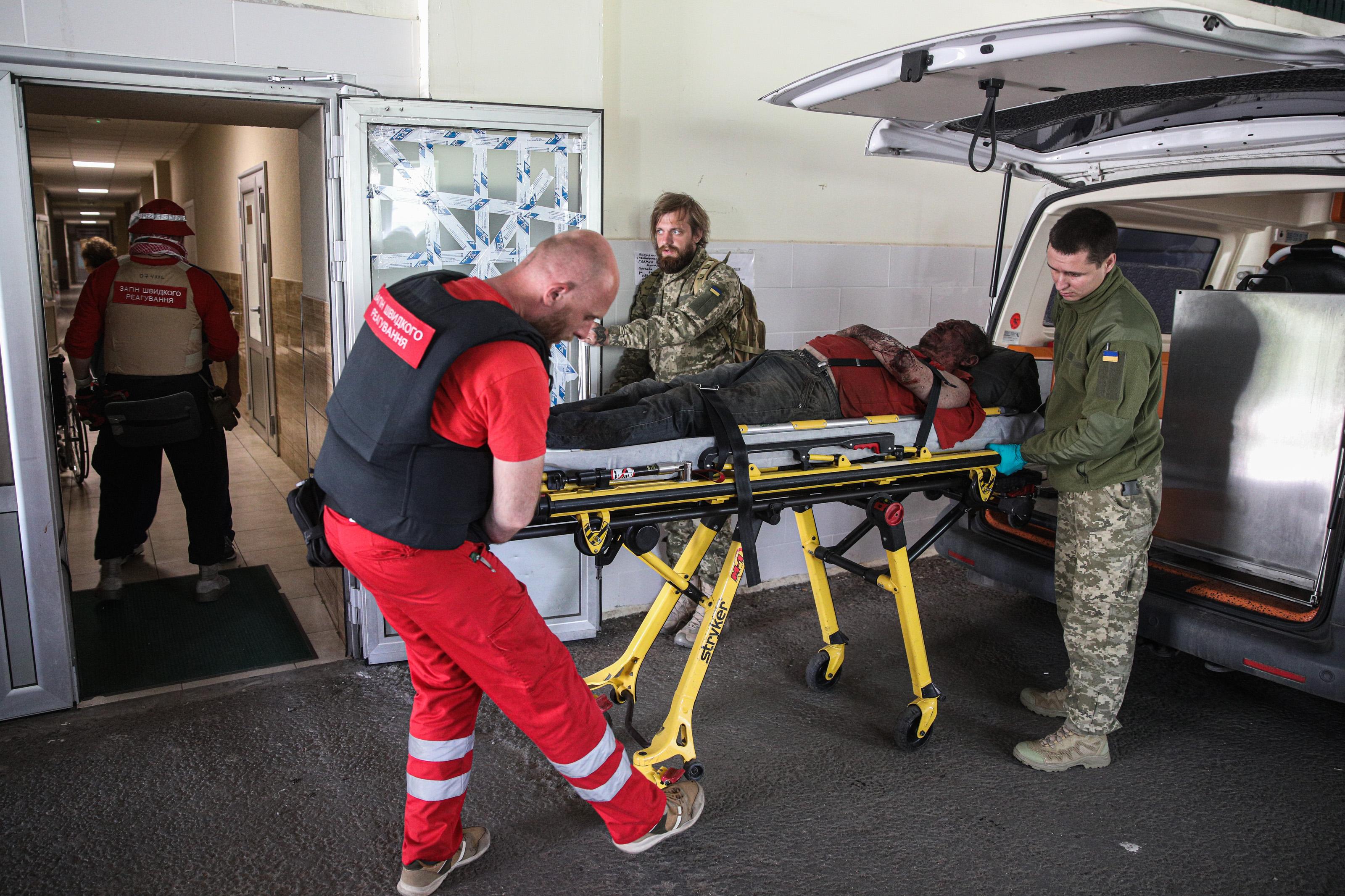 Kramatorsk surgery center saves region’s lives
