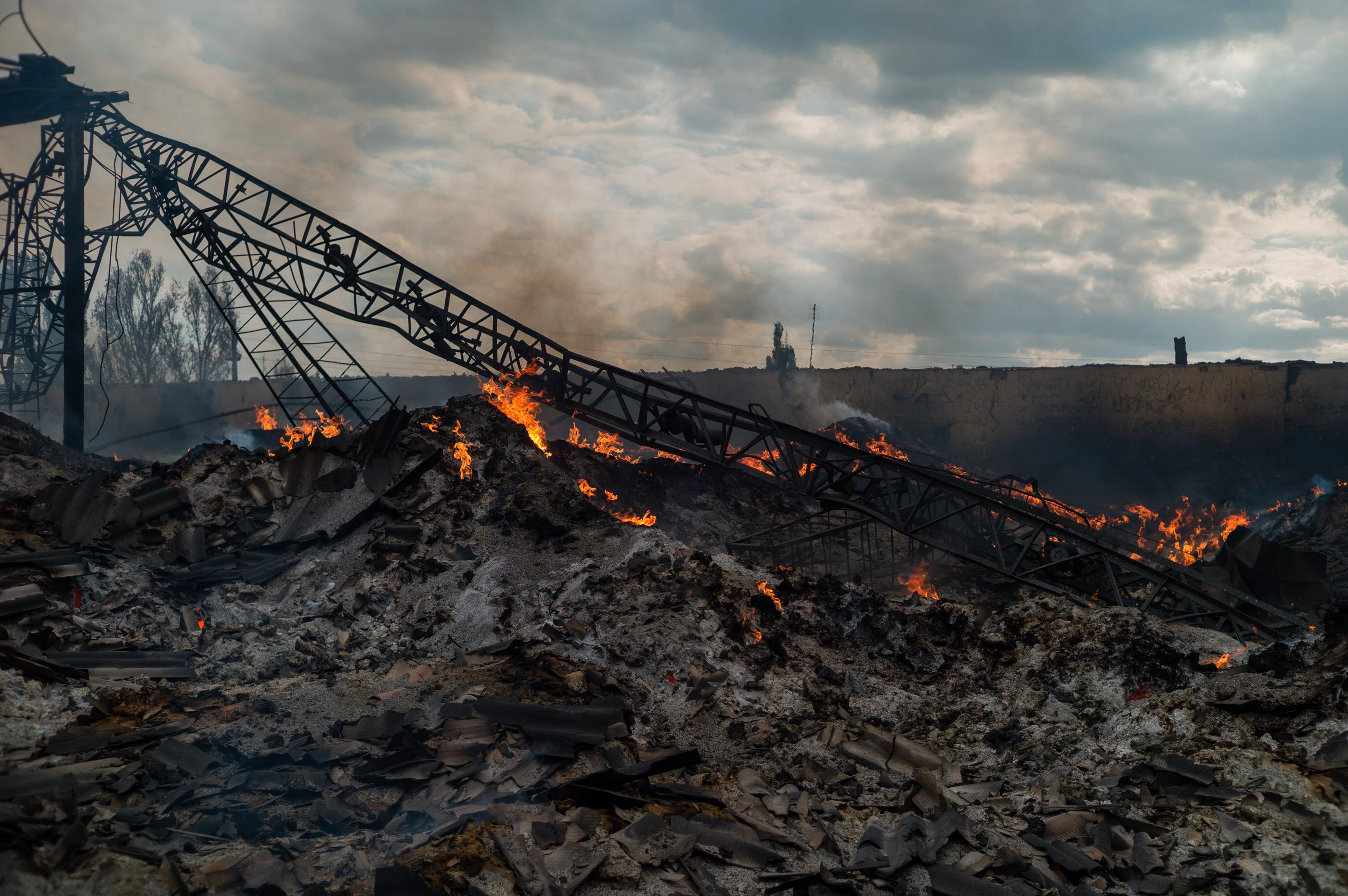 Russia's brutal Donbas offensive in photos
