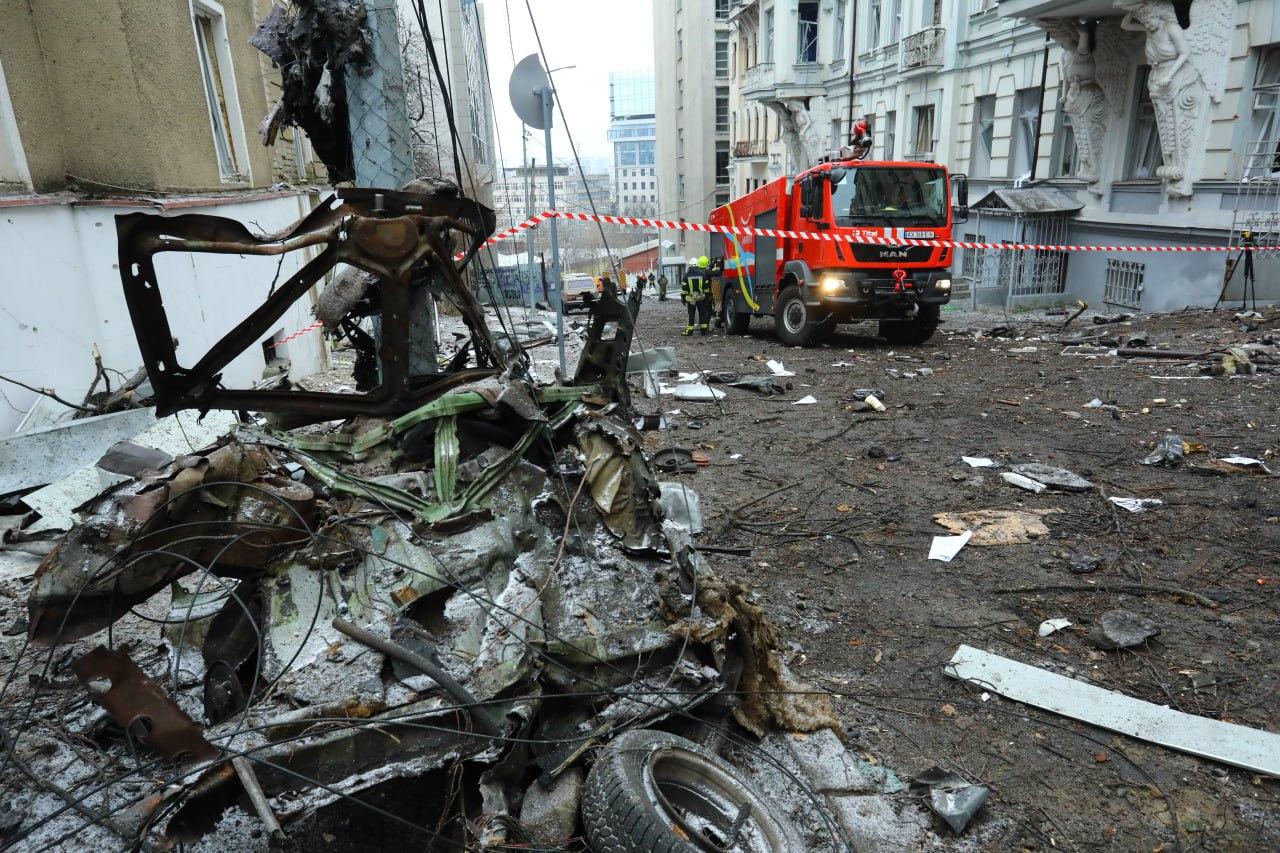 Update: 5 injured in Russian strikes on Kharkiv, university severely damaged