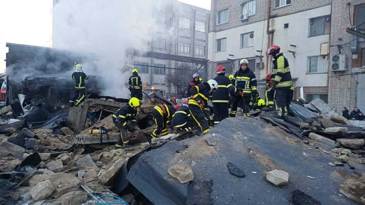 Mayor: 4 killed in explosion at former factory in Kyiv