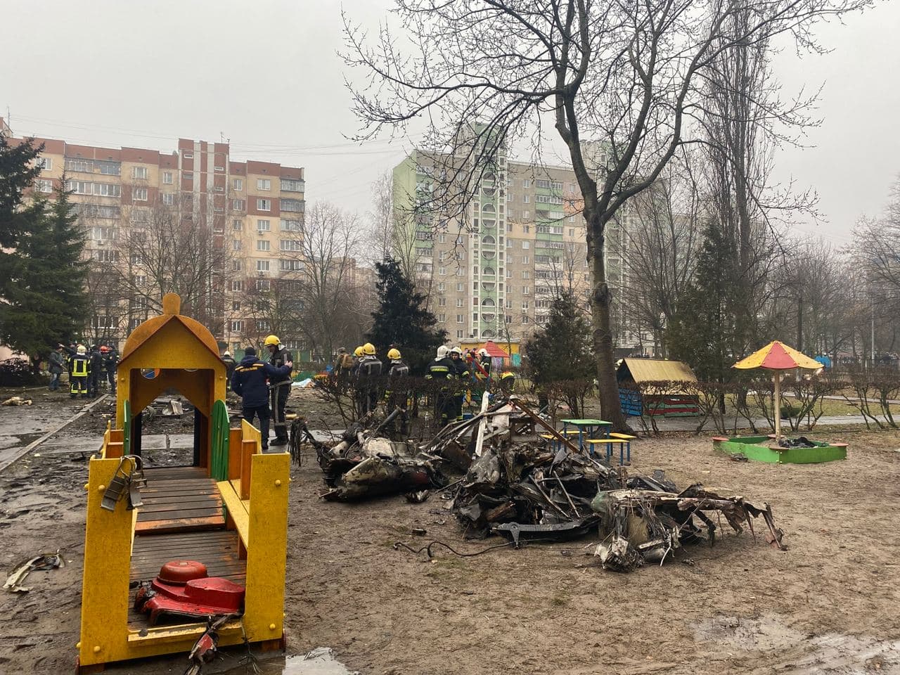 Law enforcement to share first results of Brovary helicopter crash investigation by early April