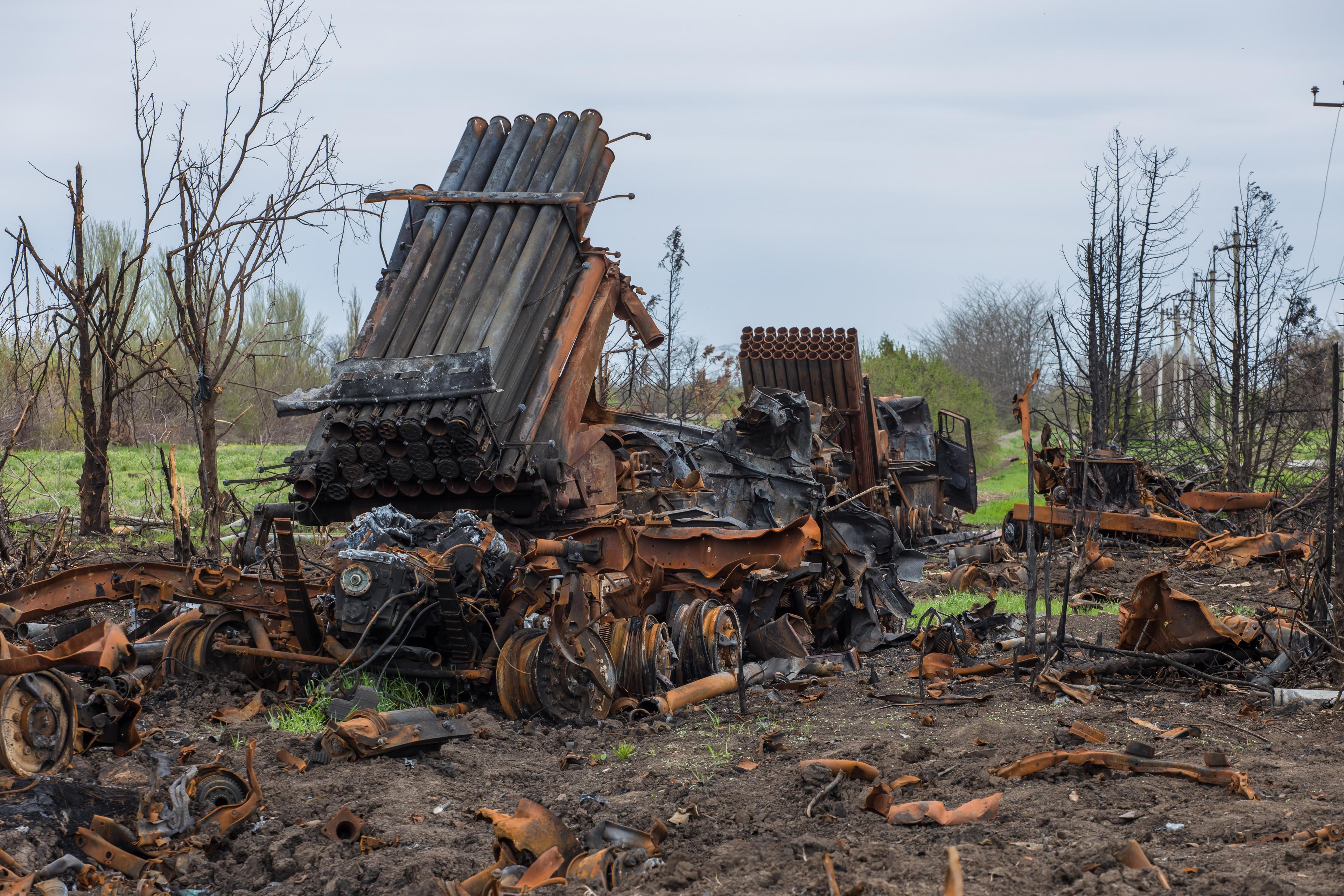 Defense Ministry: Ukraine destroys record number of Russian artillery systems in May