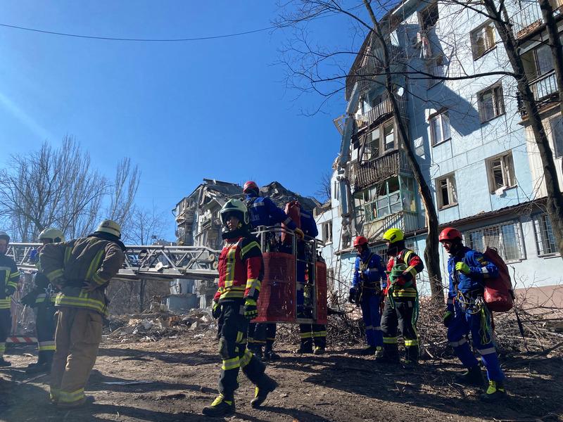 Russian missile attack's survivors in Zaporizhzhia: ‘Only fascists could do that’