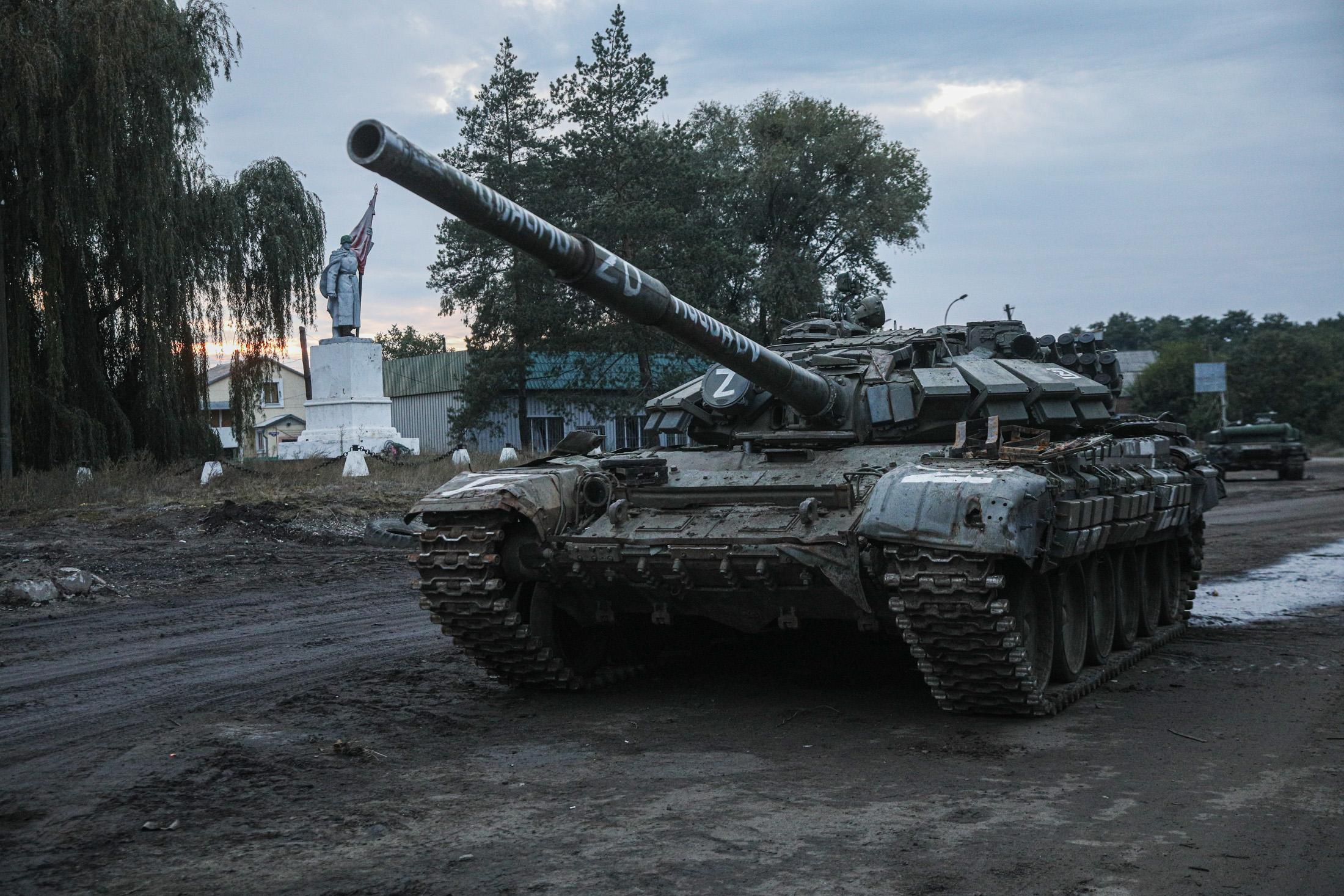 Hundreds of Russian vehicles, weapon systems seized during Kharkiv counterattack