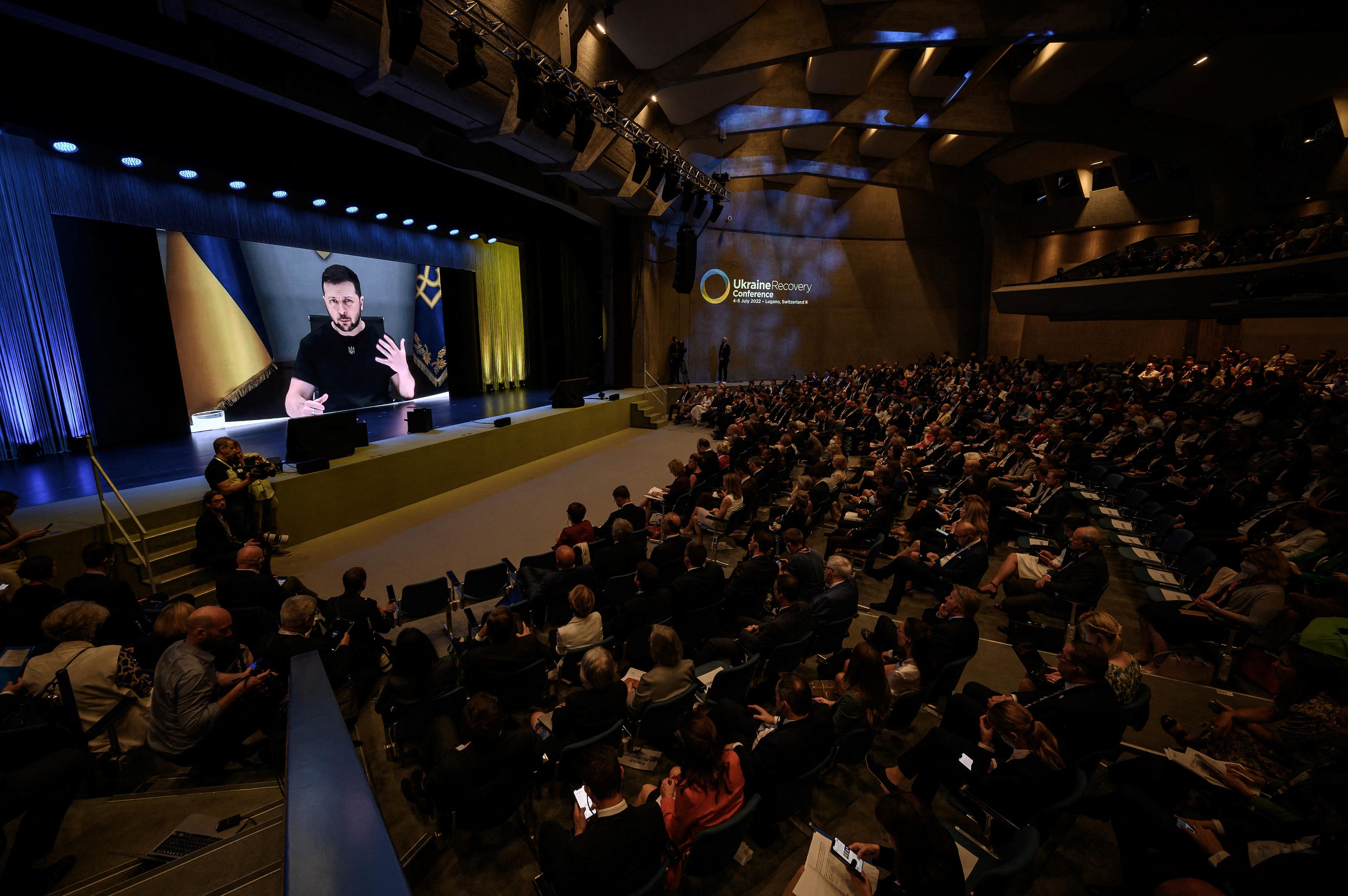 At recovery conference dozens of countries commit to Ukraine's long-term reconstruction