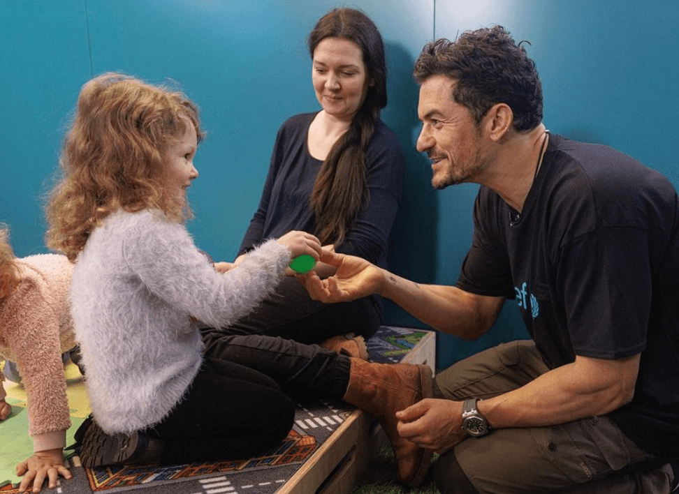 Hollywood actor Orlando Bloom comes to Kyiv as UNICEF ambassador