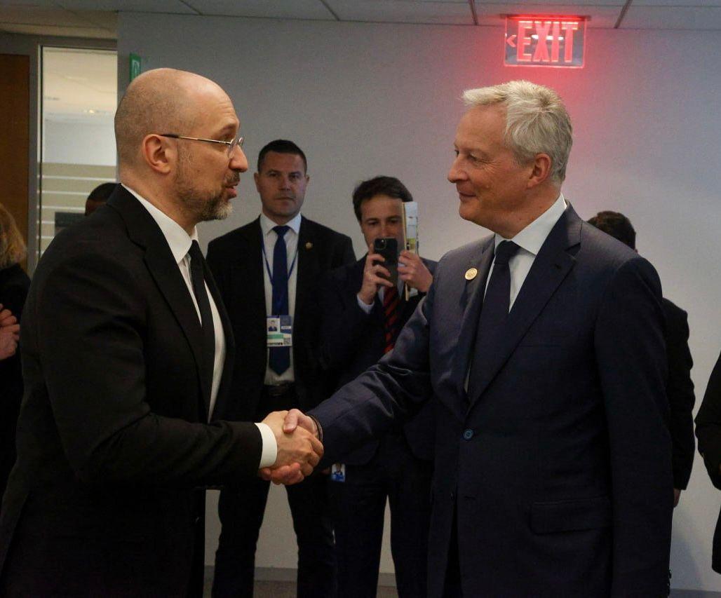 PM Shmyhal: France ready to provide Ukraine with 2 billion euros in financial aid