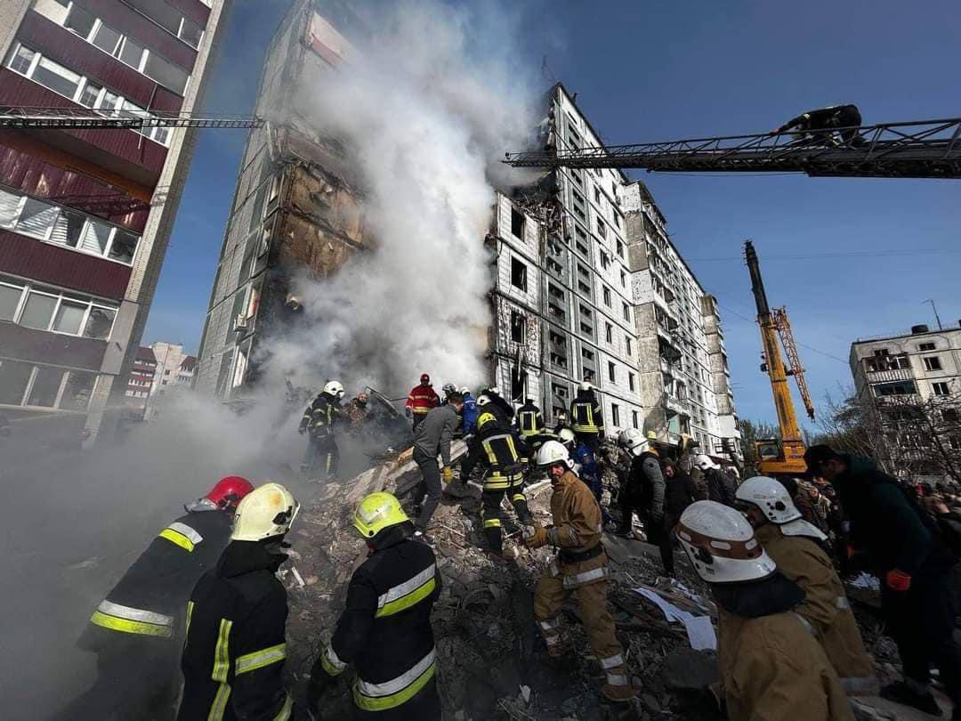 Russia launches another mass attack on Ukraine, killing 2-year-old child