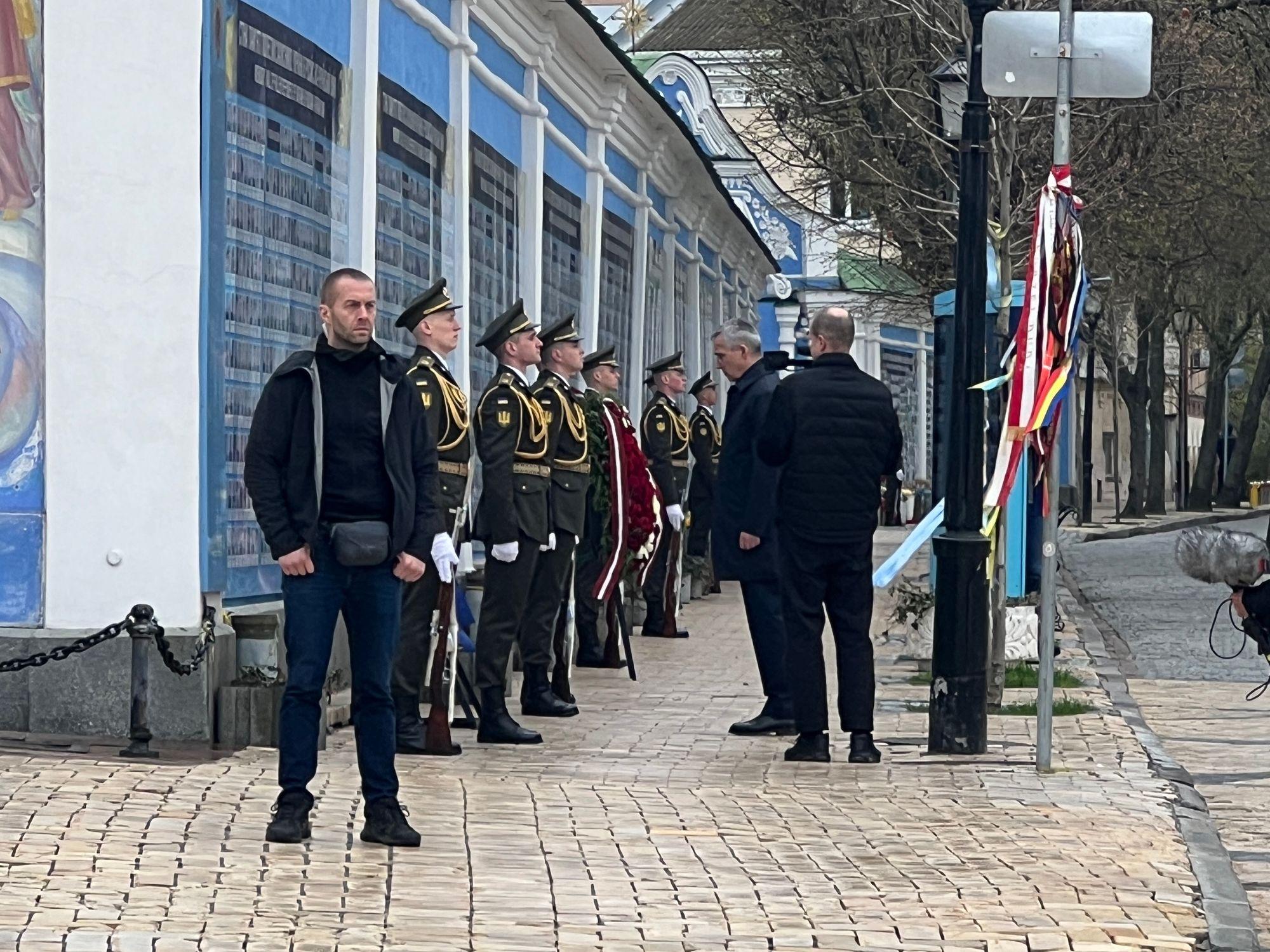 Jens Stoltenberg arrives in Kyiv on unannounced visit