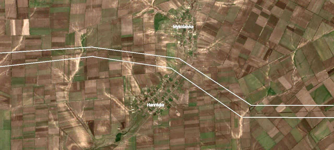 Satellite imagery shows new 70-kilometer Russian trench in Zaporizhzhia Oblast