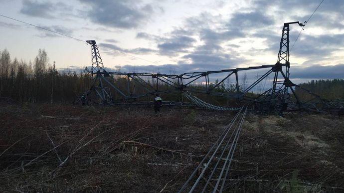 Infrastructure sabotaged in two Russian regions