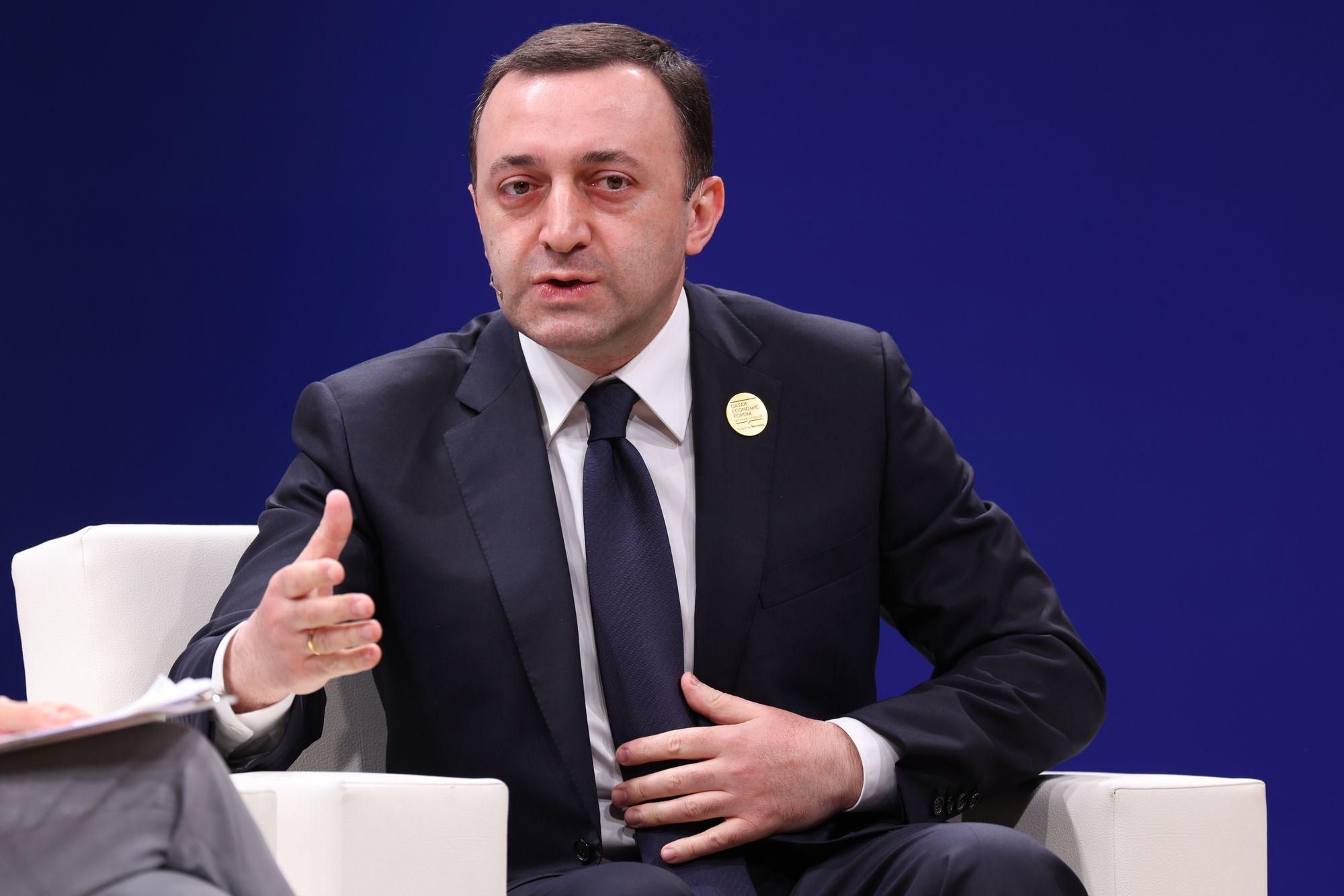 Georgian PM blames Russian invasion 'partly' on Ukraine's NATO aspirations