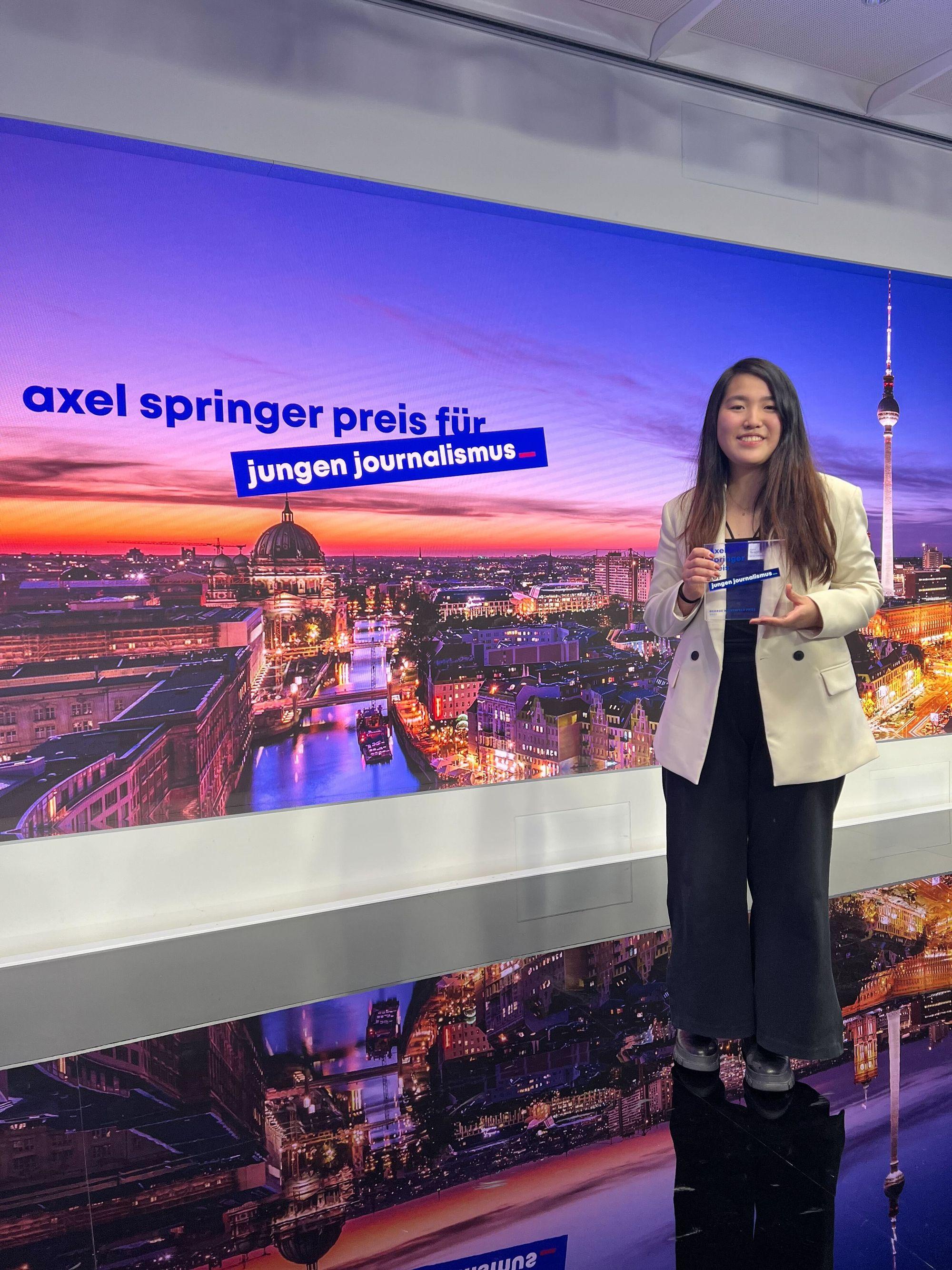 The Kyiv Independent’s journalist wins 2023 George Weidenfeld Prize