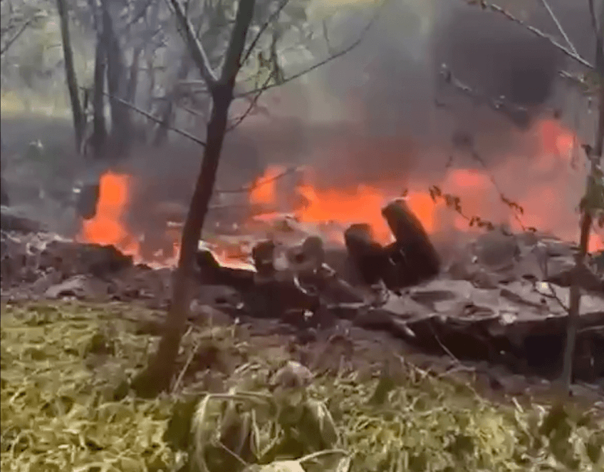 Russian media: At least 1 Russian fighter jet reportedly downed in Russia, near Ukrainian border