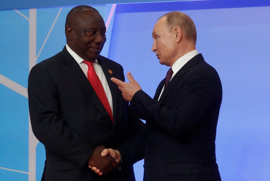 South African President: Putin not to attend BRICS summit