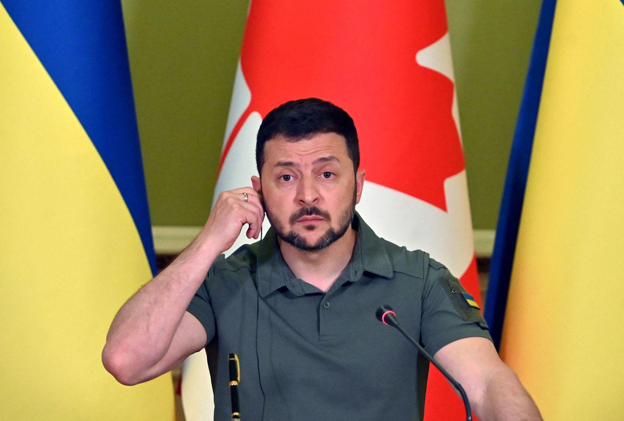 Zelensky says counteroffensive ongoing in Ukraine