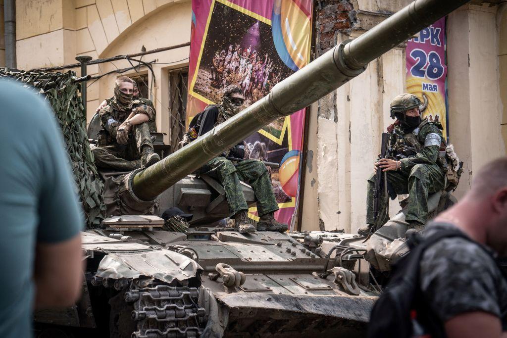 Following mutiny, Russian state media downplays Wagner's battlefield results