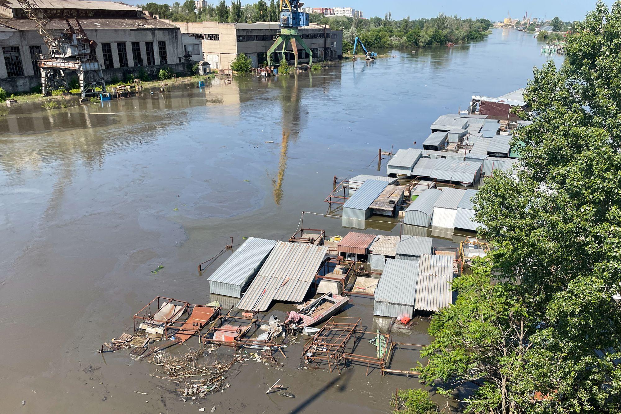 World leaders condemn Russia's destruction of Kakhovka dam, call it war crime