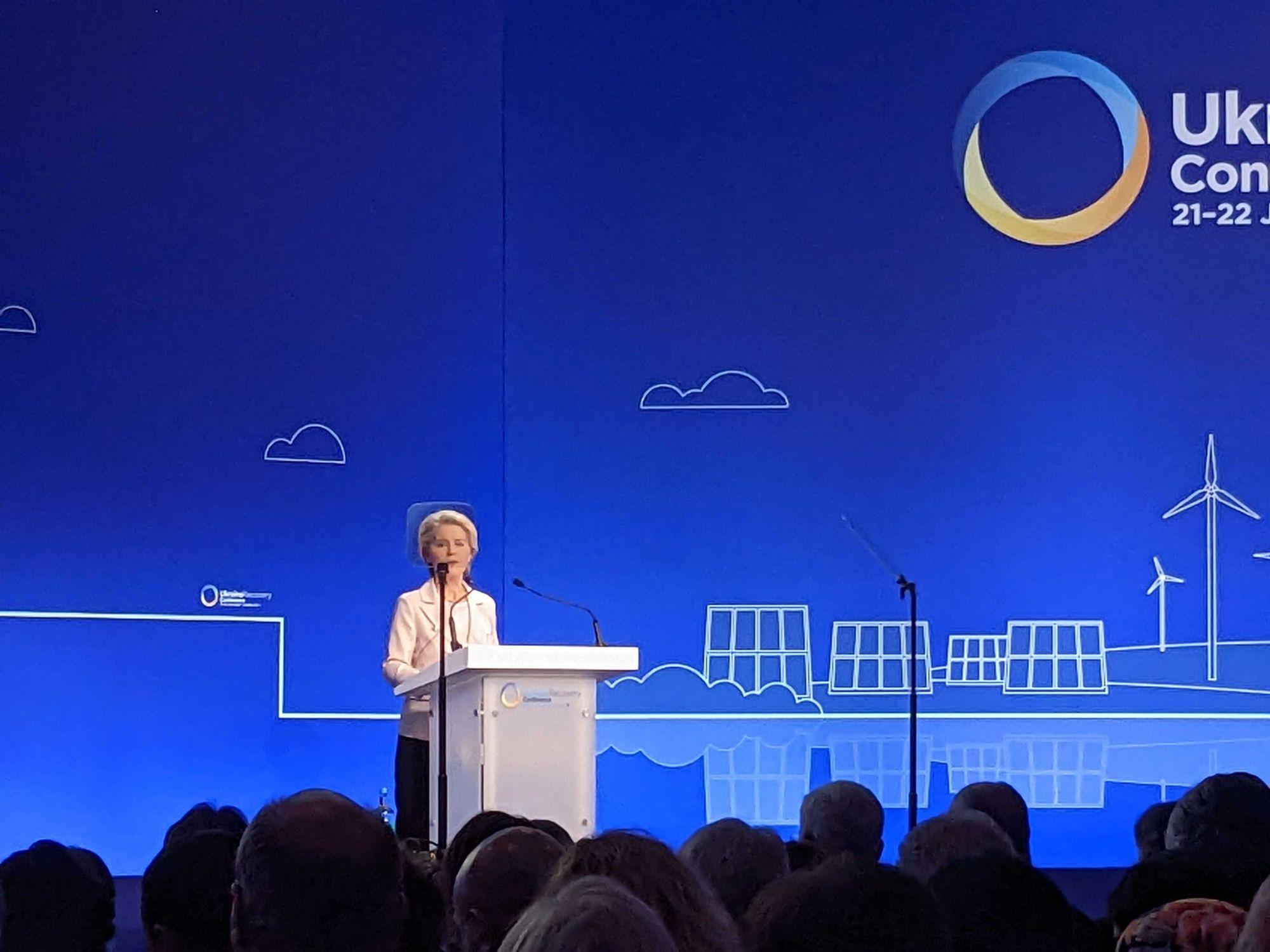 Ukraine Recovery Conference begins in London